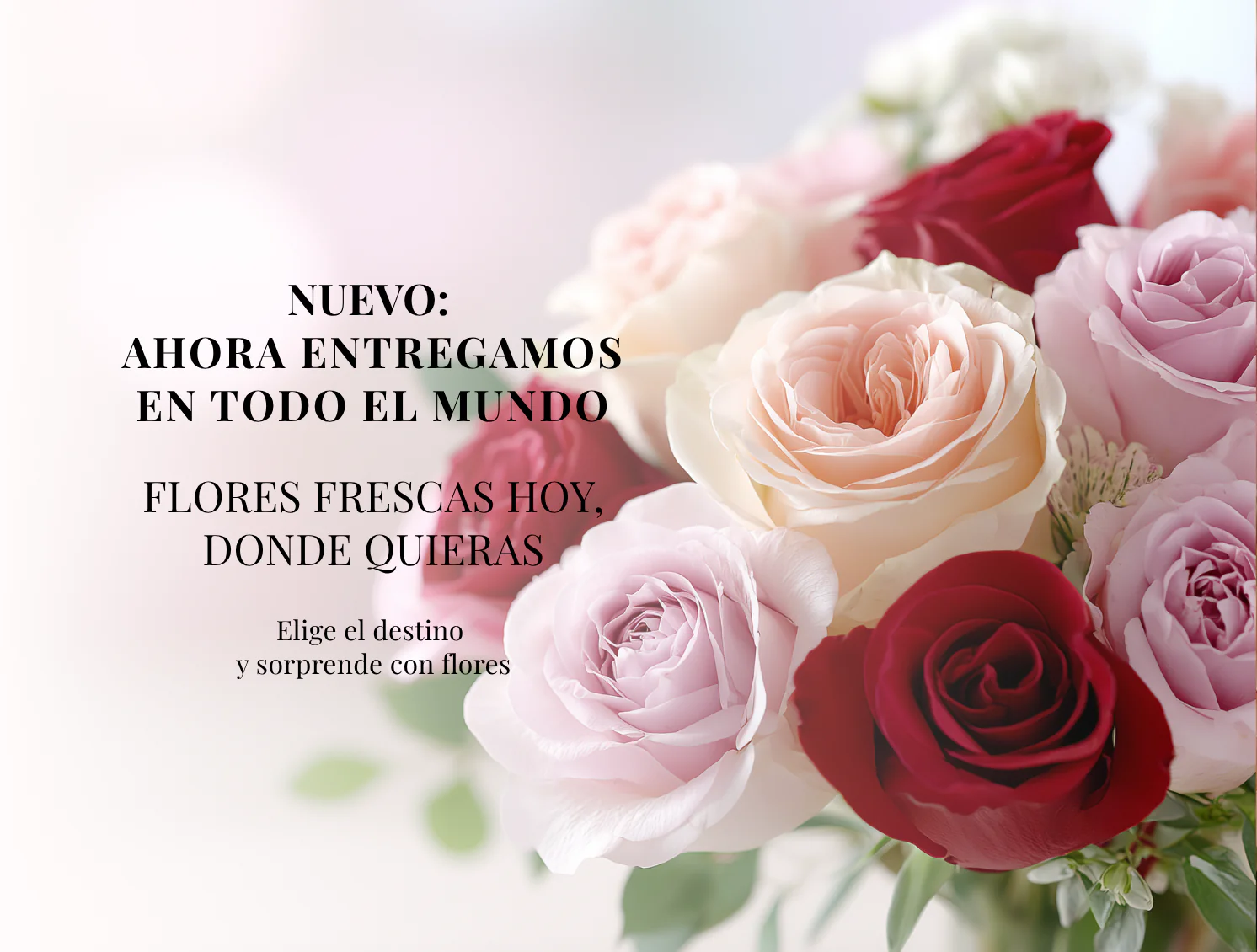Flores frescas sin fronteras